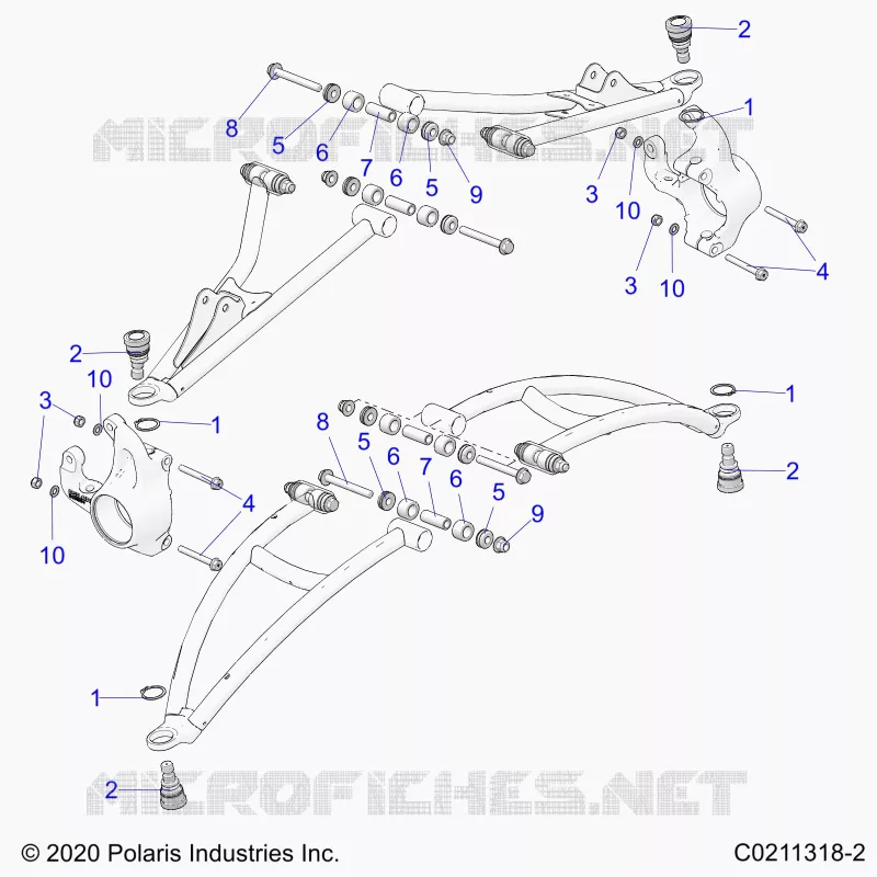 SOSPENSIONI ANTERIORI A-ARM MOUNTING