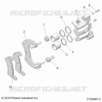 BRAKES, PINZA POSTERIORE
