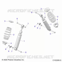 SUSPENSION, SHOCK ANTERIORE