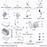 ELETTRICO, COMPONENTS