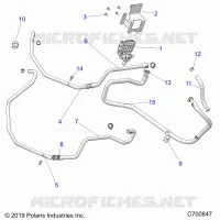 CRUSCOTTO, HEATER ROUTING