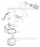 POMPA DI SENTINA SL 700 B964066 and  Intl. SL 700 I964066 (4935633563B013)