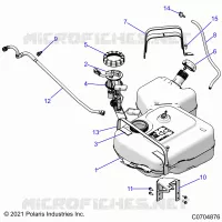 SISTEMA DI ALIMENTAZIONE CARBURANTE, FUEL TANK