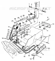 SISTEMA DI RAFFREDDAMENTO CLASSIC TOURING 0973365 and EUROPEAN CLASSIC TOURING E973365 (4938493849B008)