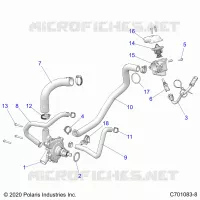 MOTORE, WATERPUMP AND BYPASS