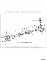 TRASMISSIONE, FRONT GEARCASE (TO 1/1/2019)
