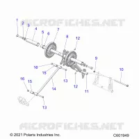 SUSPENSION, POSTERIORE COPPIA ARM