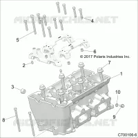 ENGINE, TESTA CILINDRO