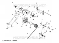 SUSPENSION, POSTERIORE COPPIA ARM