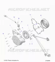 ENGINE, STATOR AND FLYRUOTA