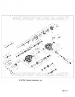 DRIVE TRAIN, PRINCIPALE SCATOLA INGRANAGGI INTERNALS