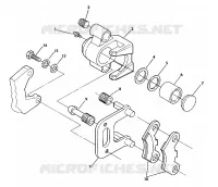 FRENO ANTERIORE MONTAGGIO  250 4X4 (4919791979037A)