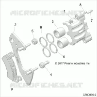 FRENO ANTERIORE CALIPER