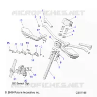 STERZO SUPERIORE & MANUBRIO ASM.