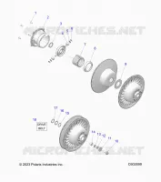 TRASMISSIONE, CLUTCH, SECONDARY