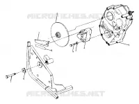 RIGHT GEARCASE   FRENO DI MONTAGGIO (4917711771029A)