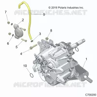 DRIVE TRAIN, MAIN SCATOLA INGRANAGGI MONTAGGIO