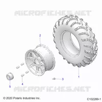 RUOTAS, FRONT TIRE