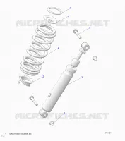 SUSPENSION, SHOCK ANTERIORE MOUNTING