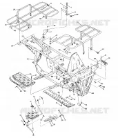 MONTAGGIO DEL TELAIO w/ RACKS 250 4x4 / W928127 (4922872287A007)