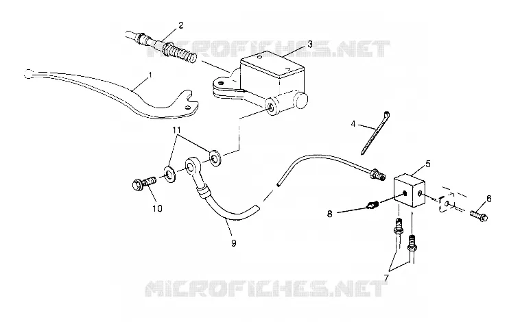 CONTROLLI-RH CILINDRO PRINCIPALE/FRENO LINE 6x6 400L W948740 (4926802680B013)