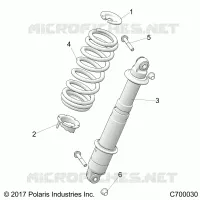 SOSPENSIONE POSTERIORE SHOCK MOUNTING