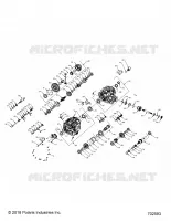 DRIVE TRAIN, PRINCIPALE SCATOLA INGRANAGGI INTERNALS
