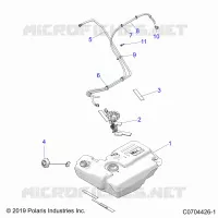 SISTEMA DI ALIMENTAZIONE CARBURANTE, FUEL TANK