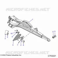 SUSPENSION, TRAILING ARMS