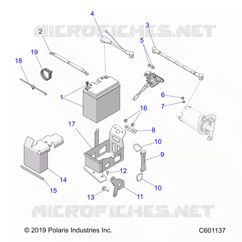 ELETTRICO, BATTERY BOX  ASM.