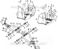 TELAIO, A-ARM AND POGGIAPIEDI