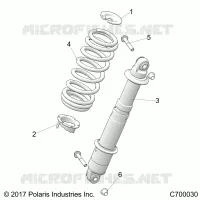 SOSPENSIONE POSTERIORE SHOCK MOUNTING