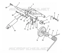 POSTERIORE COPPIA ARM Storm/0932770 and Storm SKS/0932570 (4923032303022A)