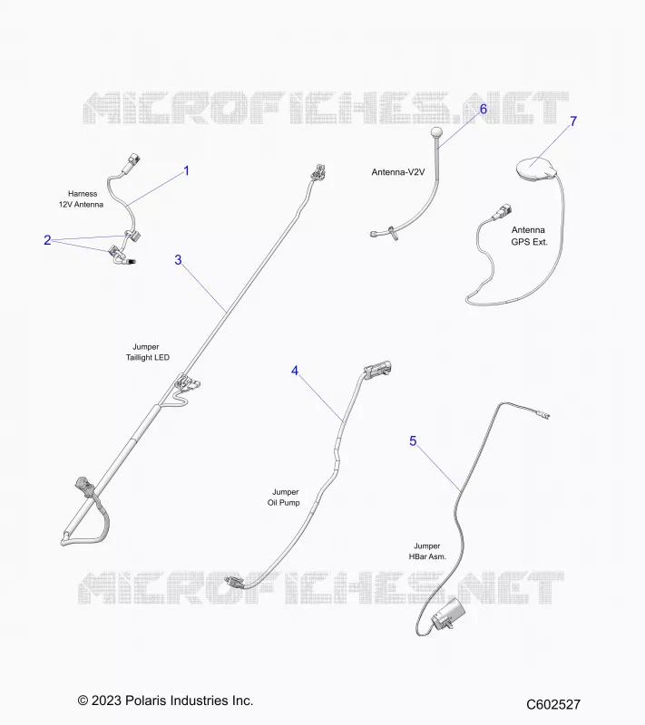 ELETTRICO, JUMPER WIRES/ANTENNAS/HARNESS