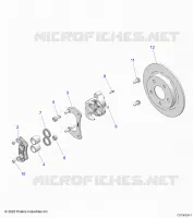BRAKES, PINZA FRENO POSTERIORE