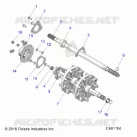 DRIVE TRAIN, JACKSHAFT AND ALBERO DI TRASMISSIONE