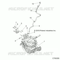 DRIVE TRAIN, MAIN SCATOLA INGRANAGGI MONTAGGIO