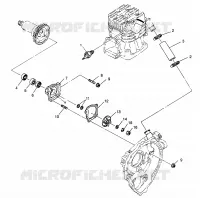 POMPA DELL'ACQUA 6X6 400L W968740 and 6X6 400L Norwegian N968740 (4935963596D011)