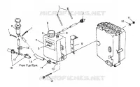 Sistema di nebulizzazione MOTORE  Intl. SLTX I964590 (4935783578C008)