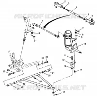 Wishbones ANTERIORI E TIRANTI STERZO Trail Boss W958527 (4930323032B006)