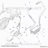 FILTRO DELL'OLIO, OIL COOLER AND RELATED