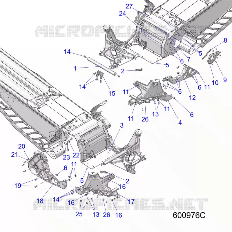 CHASSIS, BULKHEAD ASM.