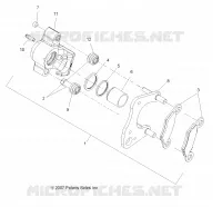 FRENO ANTERIORE CALIPER