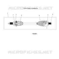 TRASMISSIONE, DRIVE SHAFT, FRONT