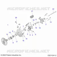 TRASMISSIONE, PRIMARY CLUTCH