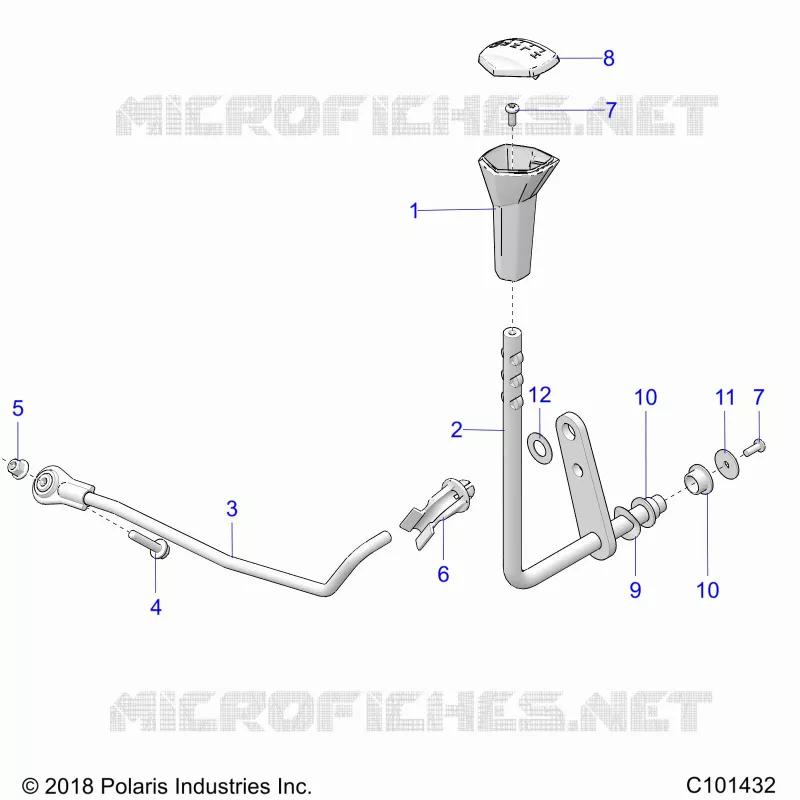 TRASMISSIONE, GEAR SELECTOR