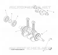 MOTORE, ALBERO MOTORE AND BALANCE SHAFT