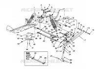 SOSPENSIONI ANTERIORI  500 0972764,  EUROPEAN 500 E972764,  500 SKS 0972564, EUR (4938393839B003)
