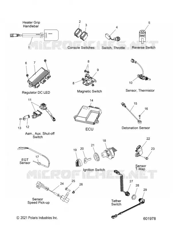 ELETTRICO, SWITCHES, SENSORS AND COMPONENTS