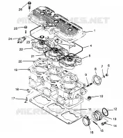 CILINDRO XLT 0970756, XLT SKS 0970556,  AND XLT RMK 0970956 (4937693769C013)